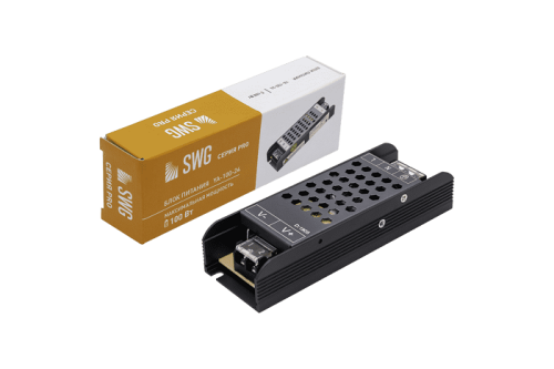 Блок питания для светодиодной ленты SW-Group 24В 4.2А 120Вт YA-100-24 ультратонкий картинка 